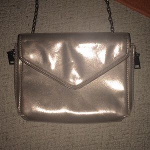 Banana Republic Rose Gold Crossbody Purse